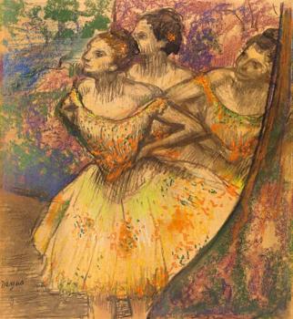 Edgar Degas, The three dancers
