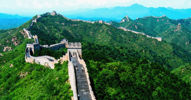 China：万里の長城