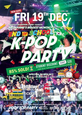 8th Bov 2025 The Biggest Melbourne ROOFTOP Kpop Party
