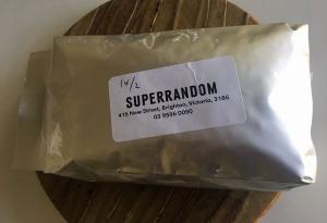 Superrandom coffee beans 