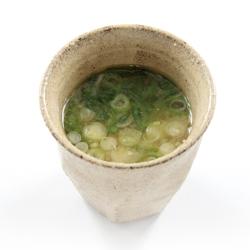 ねぎ味噌湯