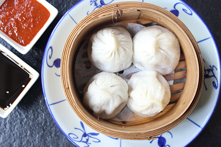 Shanghai steamed pork dumplings $10