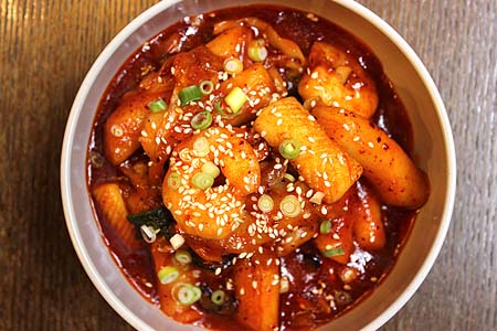 Seafood tteokbokki