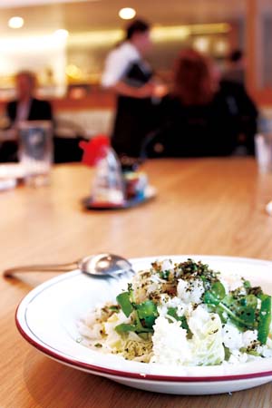 Picked spanner crab salad, cabbage hearts &amp;  miso dressing 