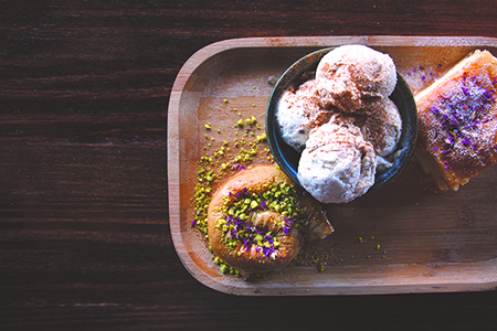 Baklava, Halva Ice Cream, Galaktoboureko