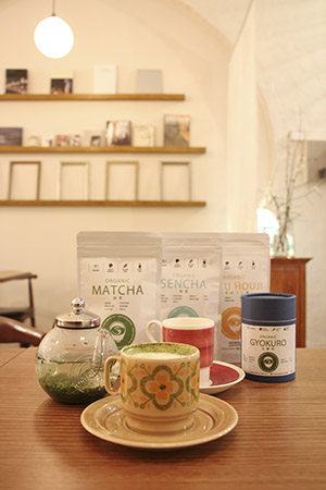 Single Origin Gyokuro Organic and Matcha Latte
